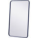 Evermore 36 X 22 inch Blue Mirror