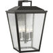 Drew & Jonathan Kennewick 4 Light 19 inch Antique Bronze Outdoor Wall Lantern, Large