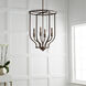 Richmond 4 Light 18 inch Oiled Bronze Mini Chandelier Ceiling Light