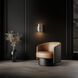 Zen Sconce Wall Light in Sterling