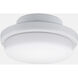 TriAire Custom 1 Light Matte White Fan Light