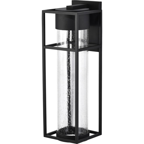 Ledges LED 23 inch Matte Black Outdoor Wall Sconce