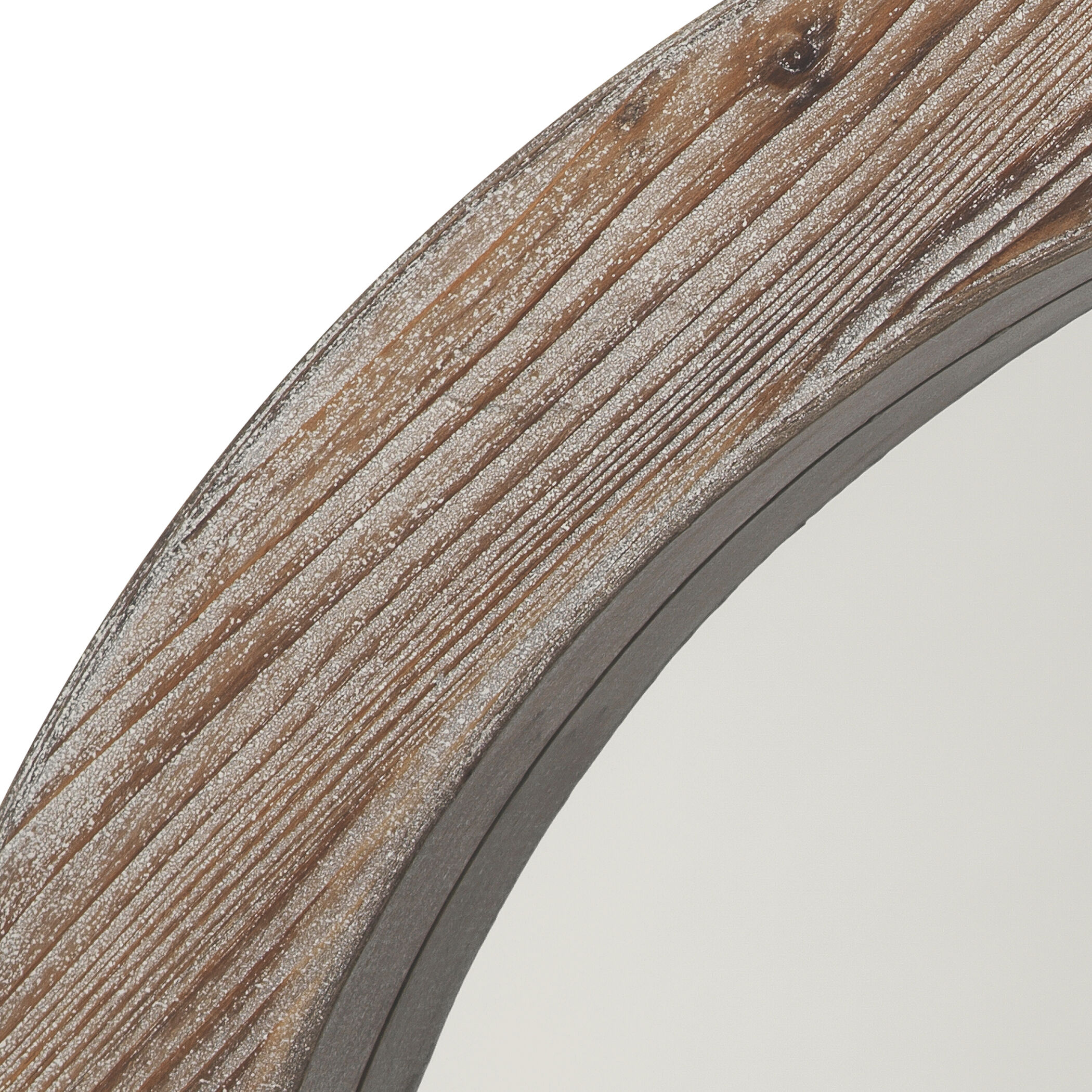 Reclaimed 36 X 36 inch Natural wood Mirror