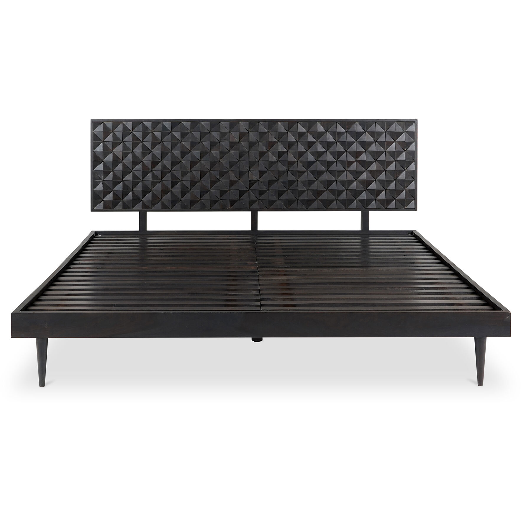Pablo Black Bed, Queen