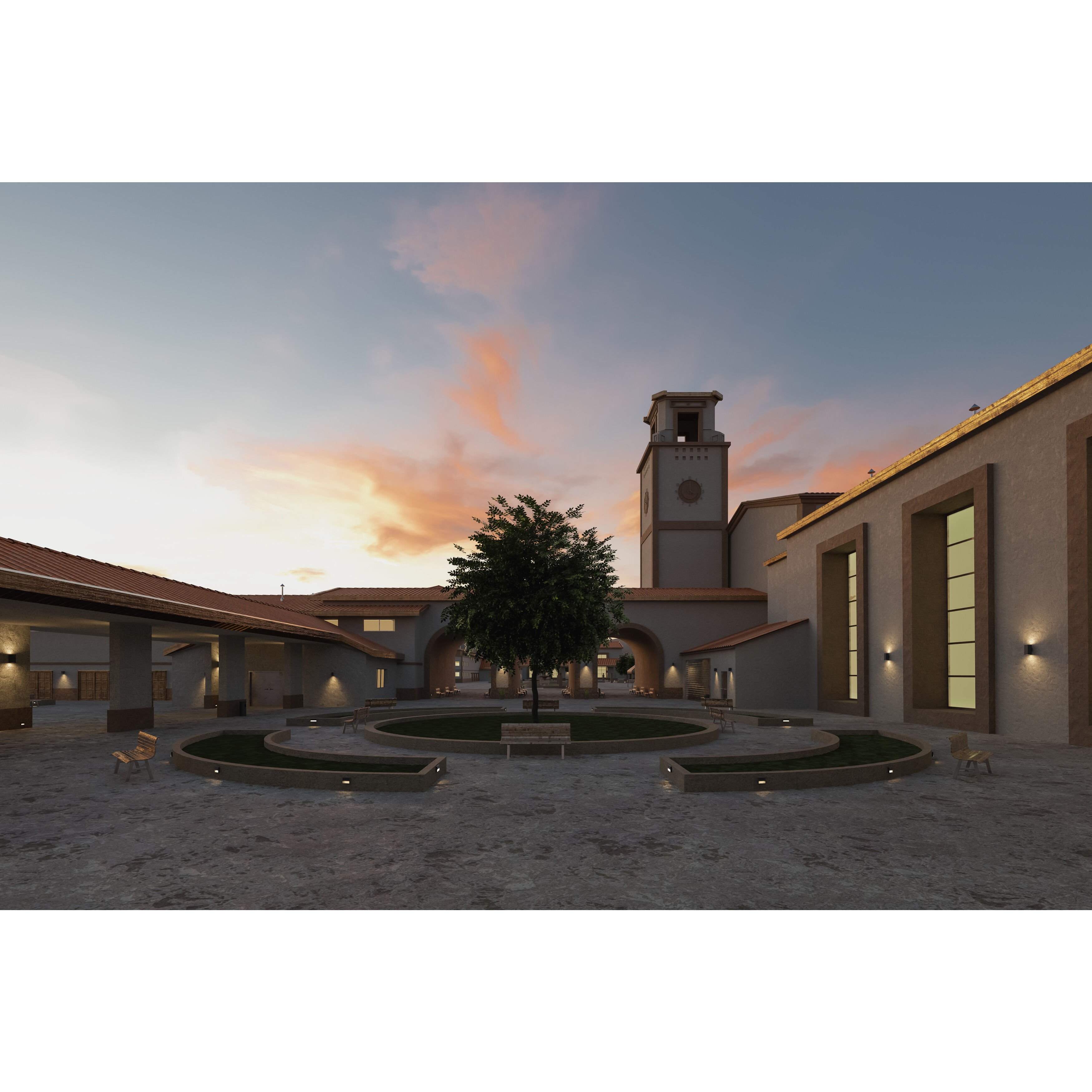 Outdoor Cylinder LED Wall Sconce Wall Light in Anthracite