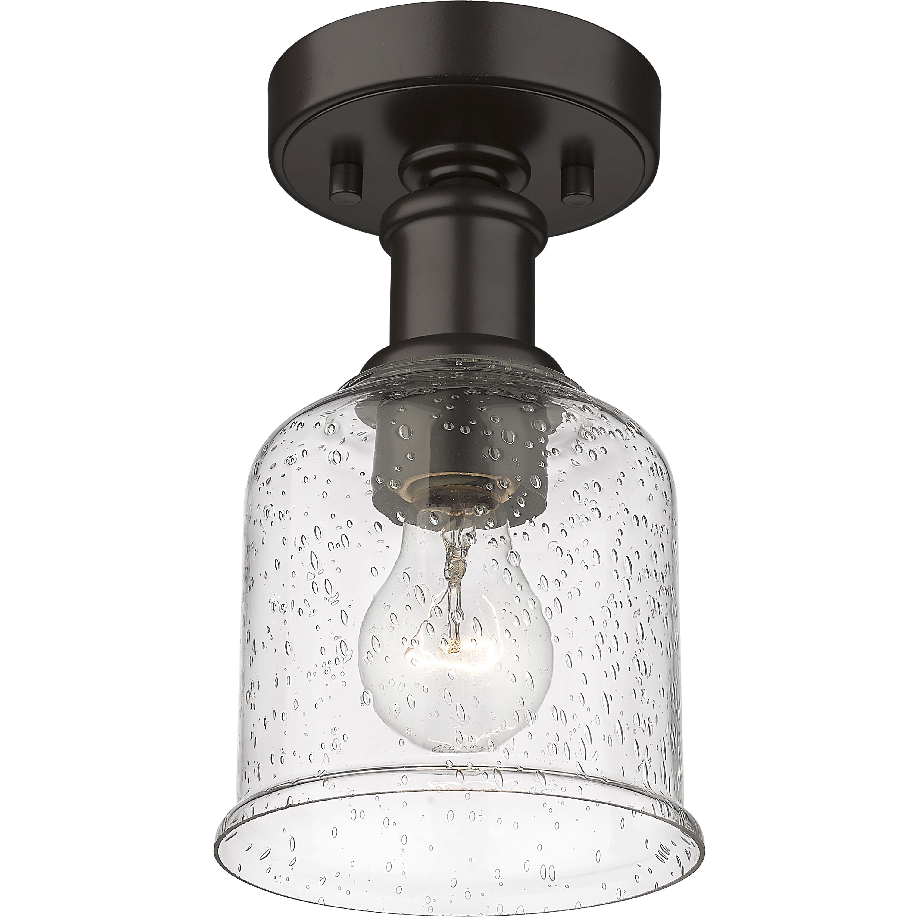 Bryant 1 Light 5.5 inch Bronze Flush Mount Ceiling Light