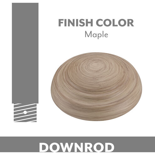 Aire Maple Down Rod in 60