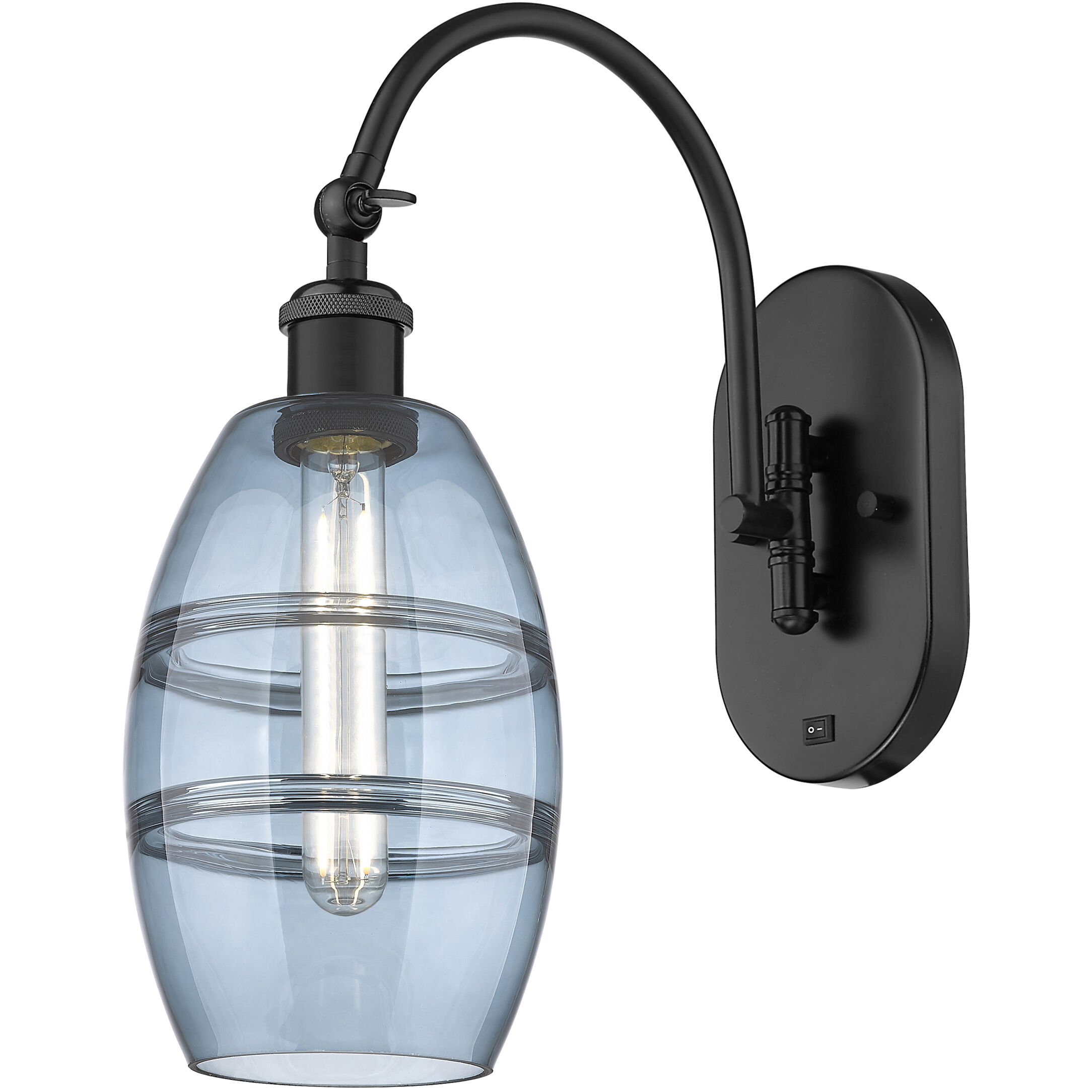 Ballston Vaz 1 Light 5.88 inch Matte Black Sconce Wall Light