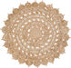 Sundaze 36 inch Tan Rug in 3 Ft Round, Round