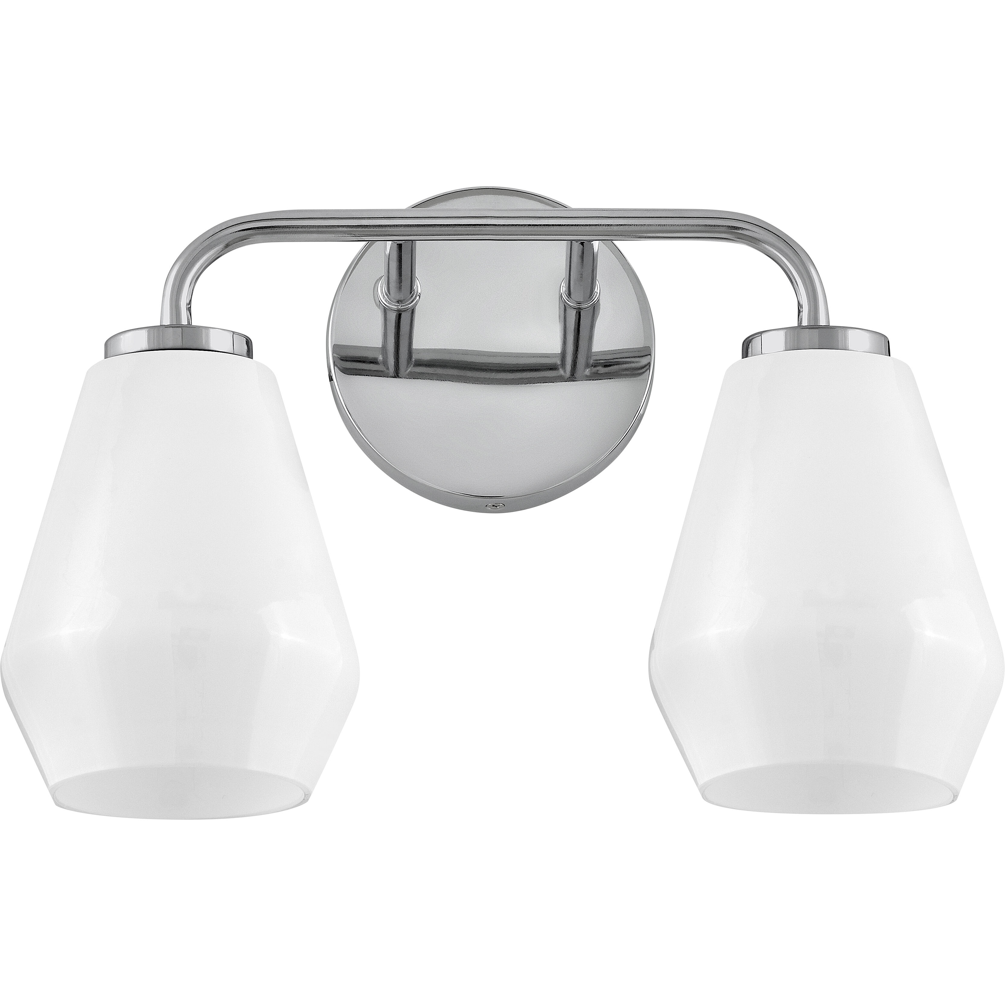 Gio LED 14.75 inch Chrome Bath Light Wall Light