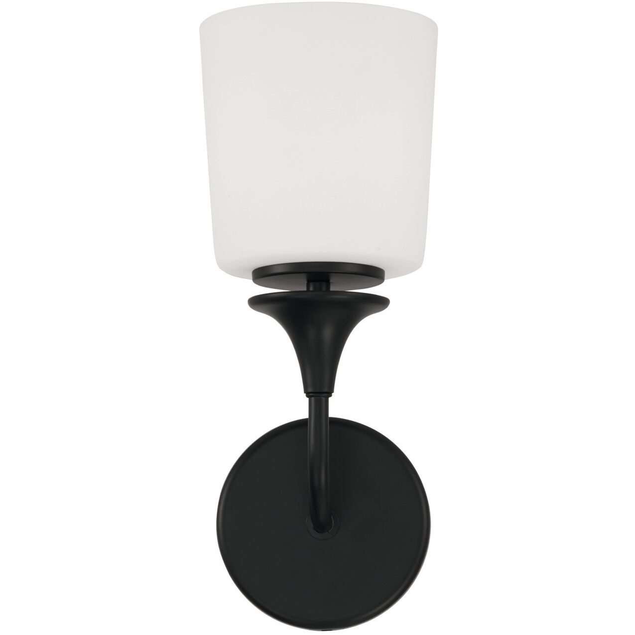 Presley 1 Light 5.5 inch Matte Black Sconce Wall Light