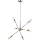 Delphine 6 Light 28.00 inch Chandelier