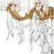 La Scala 8 Light 25 inch French Gold Chandelier Ceiling Light in Heritage, French Gold Cast