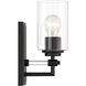 Binsly 1 Light 4.5 inch Coal Bath Vanity Light Wall Light