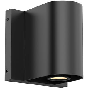 Traverse LED 4 inch Black Outdoor Wall Light