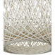 Cocoon 1 Light 15.5 inch Vanilla Pendant Ceiling Light, Medium