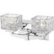 Rubicon 13.5 X 5.25 X 6.5 inch Chrome Vanity in LED