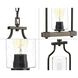 Barnes Mill 1 Light 9 inch Antique Bronze Mini-Pendant Ceiling Light