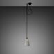 Hooked 1.0 LED 5.51 inch Stone / Brass Pendant Ceiling Light