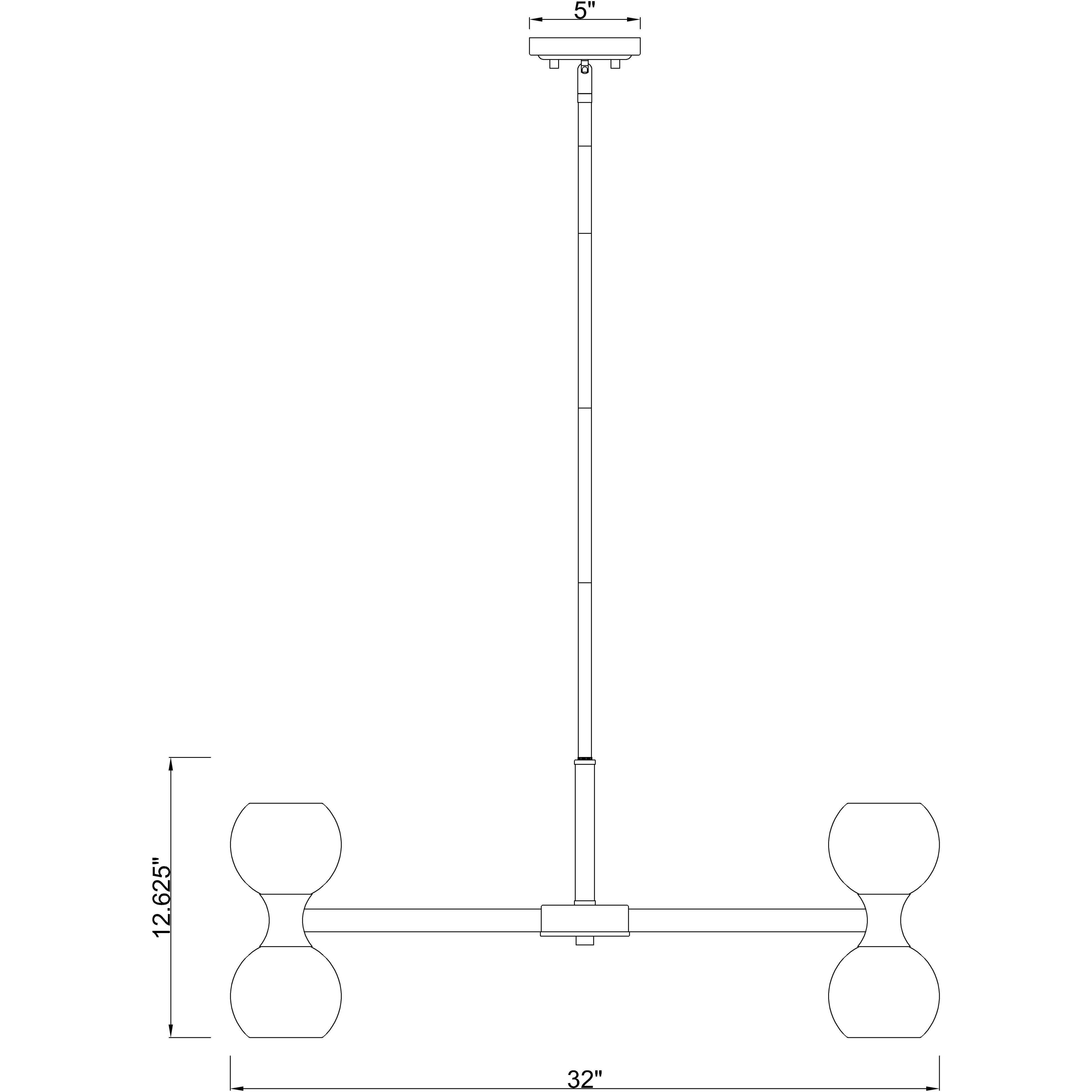 Artemis 16 Light 32 inch Modern Gold Chandelier Ceiling Light
