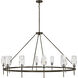Ana 12 Light 58 inch Black Oxide Chandelier Ceiling Light