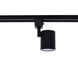 Charge 1 Light 120 Black J Track Fixture Ceiling Light in 3000K, WAC Limited
