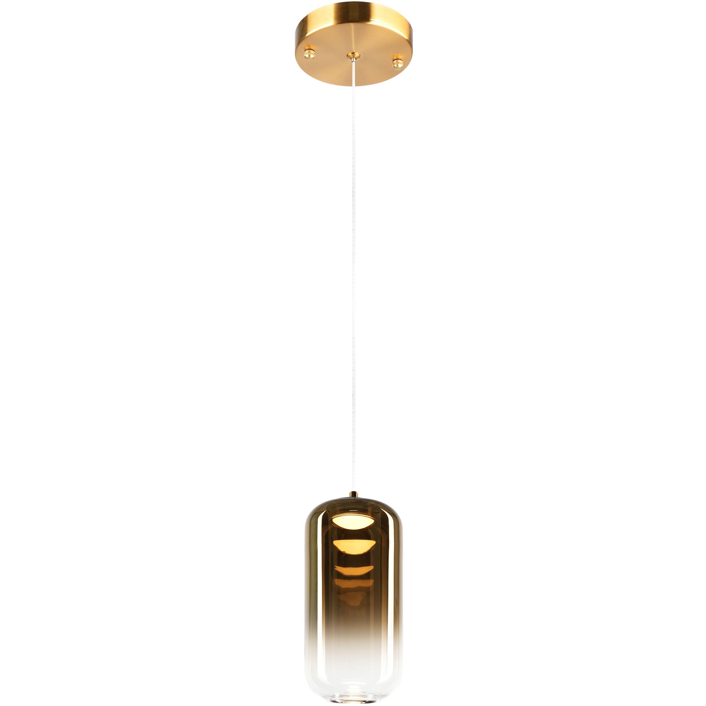 Refrax 1 Light 3.88 inch Aged Gold Brass Pendant Ceiling Light