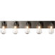 Eos 5 Light 36.5 inch Oil Rubbed Bronze Bath Sconce Wall Light