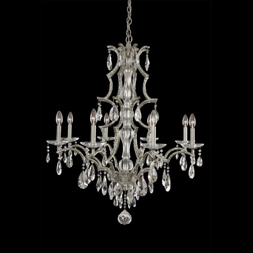 Shorecrest 8 Light 34 inch Sliver Dollar Chandelier Ceiling Light