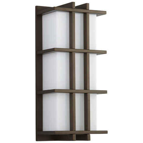 Telshor 1 Light 17 inch Oiled Bronze Outdoor Wall Sconce