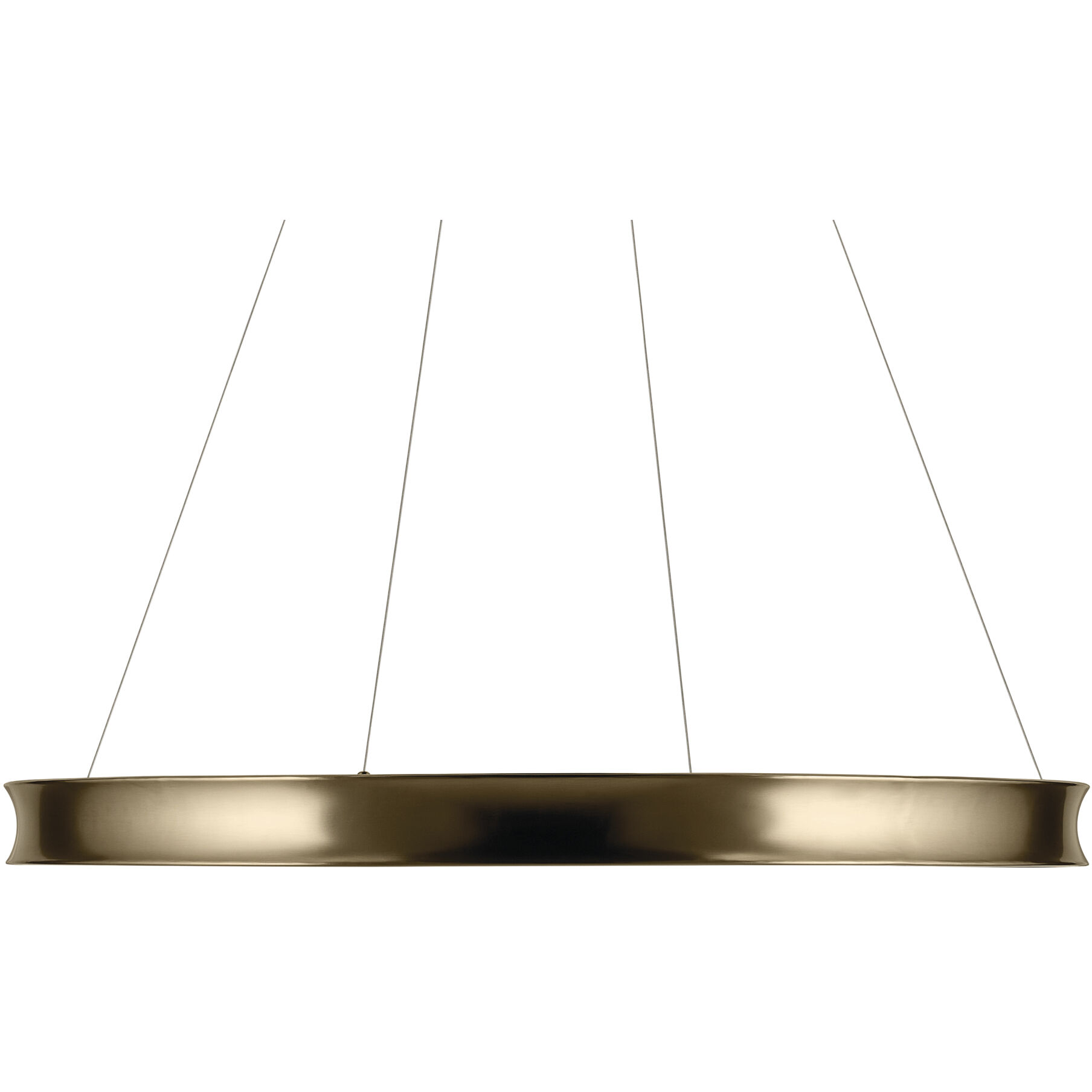 Larousse LED Champagne Bronze Chandelier Ceiling Light