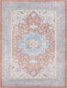 Alanya 84 X 63 inch Brown Rug in 5 x 8, Rectangle