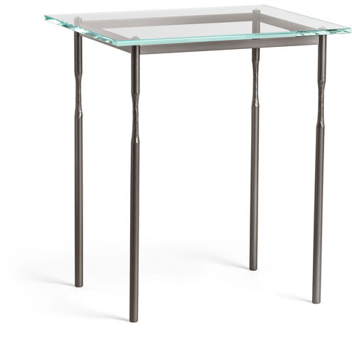 Senza 25.1 X 22 inch Dark Smoke Side Table