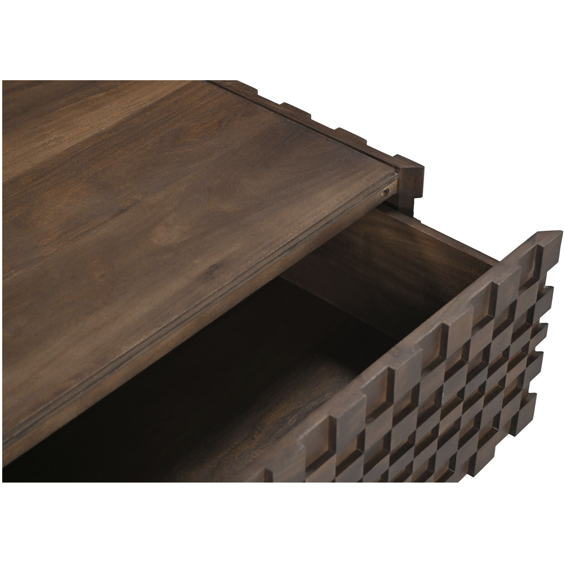 Easton 42 X 42 inch Brown Storage Coffee Table