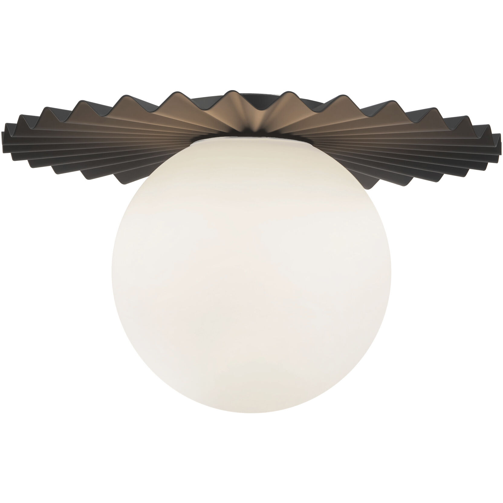 Alora Mood Plume 1 Light 13.88 inch Flush Mount