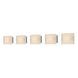 Cicero LED 52 inch Chrome Vanity Light Wall Light