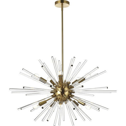 Sienna 10 Light 32 inch Gold Pendant Ceiling Light