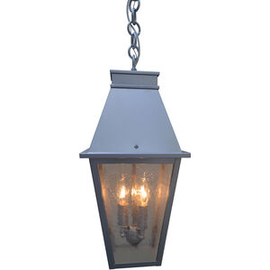 Croydon 3 Light 8 inch Pewter Pendant Ceiling Light in Clear