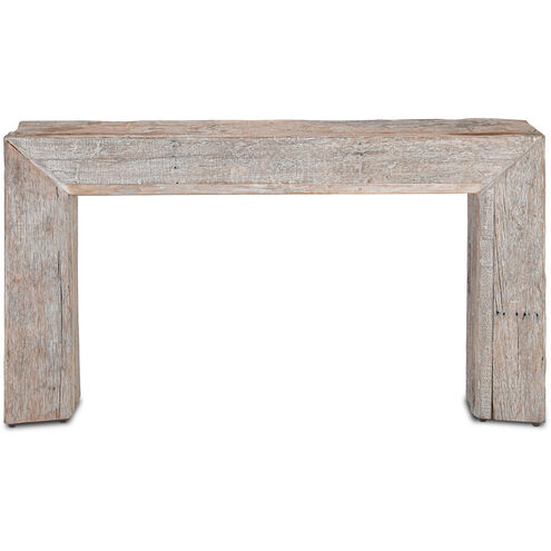 Kanor 60 inch Whitewash Console Table