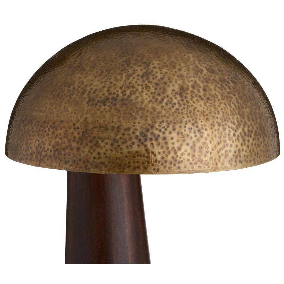 Hoffman 63 inch 60.00 watt Umber Mango Wood Floor Lamp Portable Light