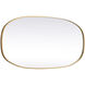 Brynn 48 X 24 inch Brass Mirror in 24 x 48