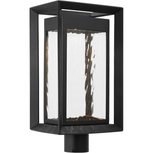 Sean Lavin Urbandale LED 18.75 inch Textured Black Outdoor Post Lantern