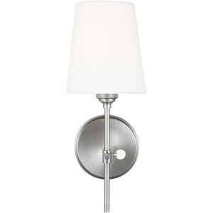 TOB by Thomas O'Brien Baker 1 Light 5.5 inch Antique Brushed Nickel Wall Bath Fixture Wall Light