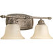 Spirit 2 Light 17 inch Pebbles Vanity Light Wall Light