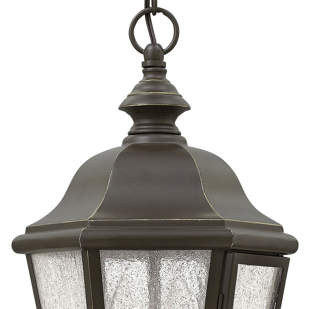 Estate Series Edgewater LED 10 inch Oil Rubbed Bronze Outdoor Hanging Lantern