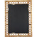 Marche 40 X 30 inch Natural Bamboo Mirror, Inline