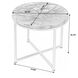 Giovanniya Marble Side Table in Gold