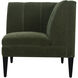Laren Emerald Corner Banquette