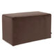 Bella 20 inch Deep Chocolate Brown Ottoman