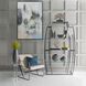 Carter 79 X 46 inch Nickel Etagere